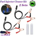 thumbnail image 2 of Car Vehicles Fuel Injector Flush Cleaner Adapter Kit Universal Cleaning Tool USA, 2 of 5