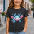 thumbnail image 2 of Tisuna Fashion Shirts For Girls Boys Child Animals Print Short Sleeve Crew Neck Tops Lightweight Retro Kids School Wear Tshirts, Size 1-13 Years, Black, 2 of 7