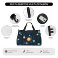 thumbnail image 4 of Disketp Solar System And Planets Travel Duffle Bag, Weekender Carry-On Bag for Women, Sports Gym Bag for Men, Lightweight Travel Essential, 4 of 7
