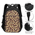 thumbnail image 3 of Balery Cute Small Farm Birds Print USB Charging Backpack for Men and Women - Water-Resistant, Anti-Theft Laptop Backpack with USB Port for Travel, Work, School, and College, 3 of 7