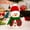 A, variant on Christmas Table Decorations Pre-lit Cute Plush Snowman with Warm LED Lights, 8.27Inch LED Lighting Snowman Tabletop Figurine, Winter Xmas Decor for Home Indoor Kitchen Room Holiday Party