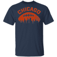 thumbnail image 2 of Chicago Football Skyline T-Shirt, 2 of 2