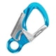 thumbnail image 3 of Clip de mosquetón, gancho de presión de doble bloqueo, resistencia de 35kN, uso versátil, gancho de presión de resorte de aleación de aluminio para Azul, 3 of 8