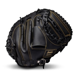 Franklin Sports Field Master 31.5" Catcher's Mitt, Black/Gold