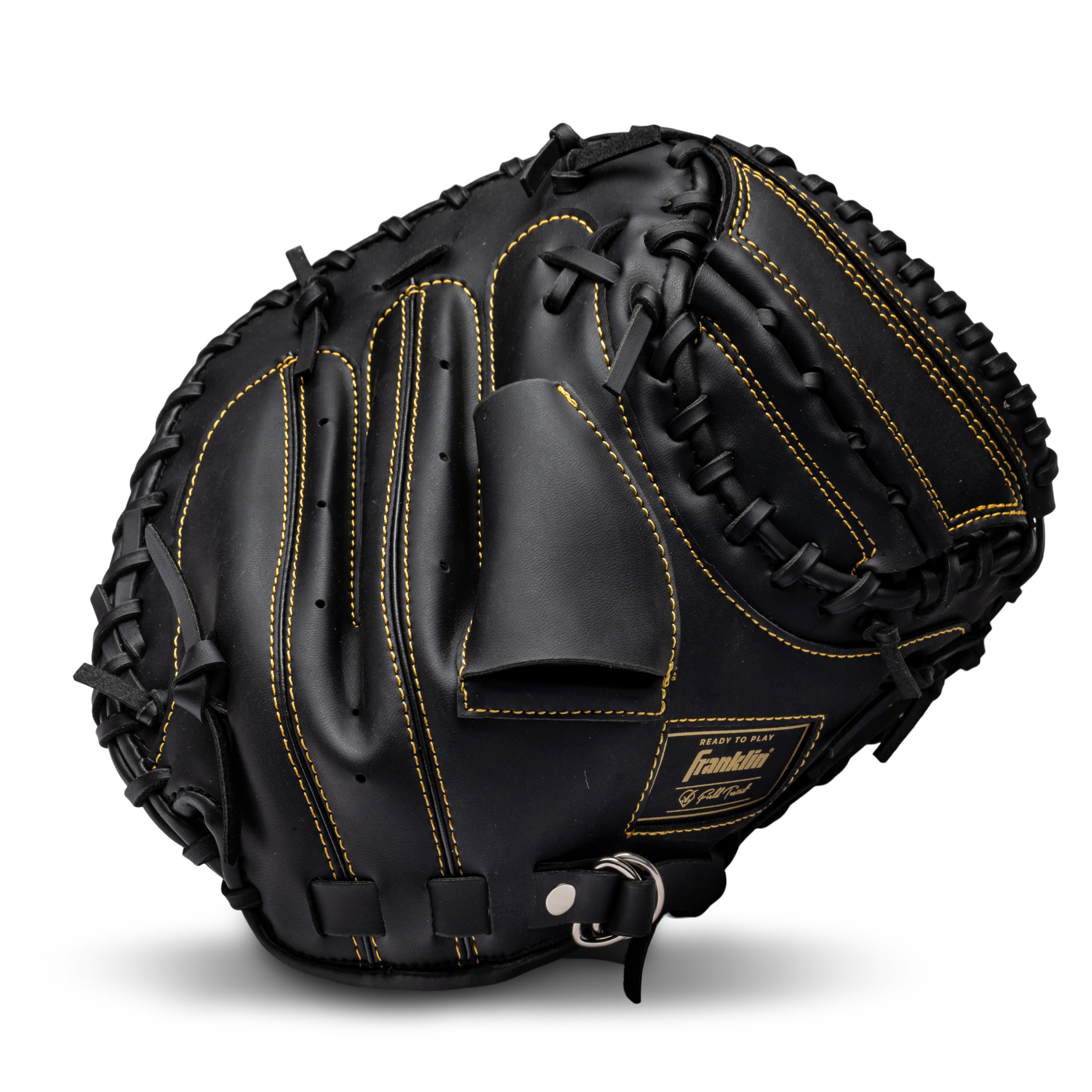 Franklin Sports Field Master 31.5" Catcher's Mitt, Black/Gold photo 1
