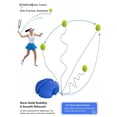 thumbnail image 4 of Tennis Trainer Rebound Ball, Solo Practice Set with Heavy-Duty Water-Fillable Base, Portable Training Equipment for Beginners, Kids, and Adults, 4 of 8