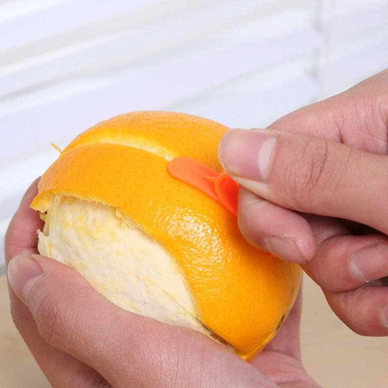 2x Citrus Peeler Orange Peeler Ring Finger Held Grapefruit Lemon