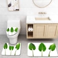 thumbnail image 1 of Juego de alfombras de baño ABPHQTO 3 piezas aisladas en trazado de recorte blanco, 1 of 2