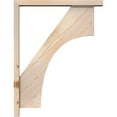thumbnail image 3 of Ekena Millwork 3 1/2"W x 26"D x 34"H Westlake Block Smooth Bracket w/ Offset Brace, Douglas Fir, 3 of 25