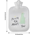 thumbnail image 4 of LLC Gray Dinosaur Long Thermos Bottle with Excellent Airtightness, 4 of 5