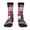 2 Black-1, variant on Womens America-Carolina Flag Painted Dress Crew Socks Colorful Novelty Socks