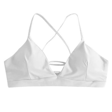 

Women Bandage Push-up Bikini Tops Padded Bra Swimsuit Swimwear Beachwear