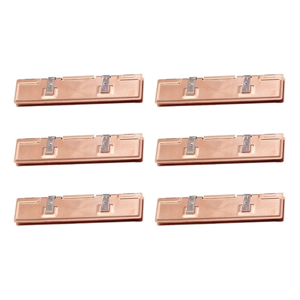 Disipadores De Calor De Cobre Puro, 8 Uds., Con Parches Adhesivos Para Placa Base Tarjeta Grafica Refrigeracion De Tarjeta De Sonido