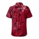 thumbnail image 5 of Camisas de verano para mujer, blusas de manga corta con cuello de solapa y botones con estampado de flores OAVQHLG3B Store lin121212, 5 of 5