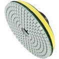 thumbnail image 5 of Dinheiro 11 Uds. Almohadillas de pulido húmedo de diamante de 4 pulgadas disco de molienda + 1 soporte para granito, mármol, piedra, cerámica, azulejo, hormigón, 5 of 5