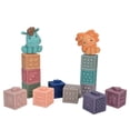 thumbnail image 3 of Apilamiento de bloques de construcción bloques blandos para bebés Pegamento flexible Masticable para niños pequeños Juguete para niñas para niños ANGGREK Otros, 3 of 8
