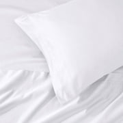 Superior Egyptian Cotton Deep Pocket 1000 TC Sheet Set, Olympic Queen, White