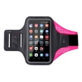 thumbnail image 1 of Waterproof Phone Arm Strap Cover for Phones Under 6.4" Adjustable Shoulder Strap rose Red, 1 of 5