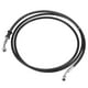 thumbnail image 1 of 74.8" Motocicleta Hidráulico Freno Línea Aceite Manguera Trenzado Cable Negro, 1 of 1
