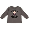 thumbnail image 3 of Inktastic My Daddy Worlds Best Barber Girls Long Sleeve Toddler T-Shirt, 3 of 5