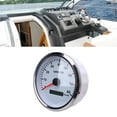 thumbnail image 4 of Boat RPM Gauge, 110mm 4-3/8in Tachometer 7 Color Backlight DC 9-32V 8000RPM Gauge with Hour Meter for Car Yacht RV Truck, 4 of 7