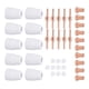 thumbnail image 1 of 40 piezas de consumibles para cortadora de plasma, copa protectora, electrodos, puntas de anillo, accesorios duraderos para cortadora de plasma, 1 of 15