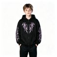 thumbnail image 4 of Hiijoy Boys Halloween Hoodie Graphic Full Zip Hooded Sweatshirt Kids Long Sleeve Pullover, 4 of 4