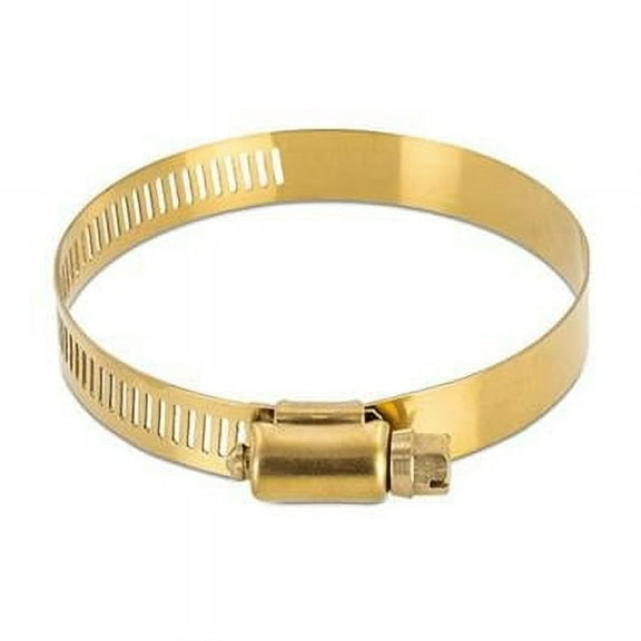 Mishimoto High-Torque Worm Gear Clamp 0.71in.-0.1.26in. (18mm-32mm) - Pack of 10 - Gold