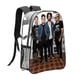 thumbnail image 1 of FALL OUT BOY (2) Mochila transparente temática, resistente y duradera, bolsa see-through para trabajo, deporte, universidad y viaje, 31 × 43 cm, 1 of 6