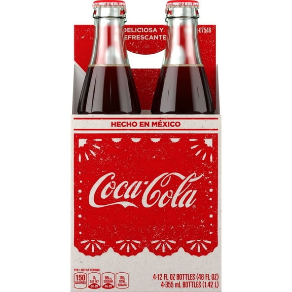 Coca-Cola Mexican Coke 12 oz Glass Bottles - 12 oz (Pack of 1)