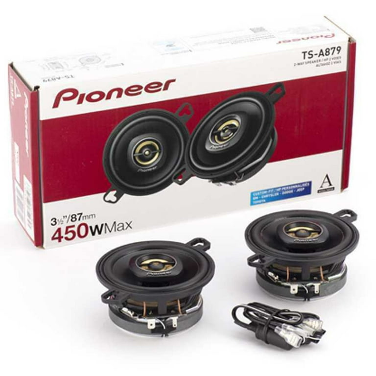 Pioneer TS-A879 2-Way, 450W, 3.5” Speaker w/ 25mm Tweeter Pioneer TS-A879 2-Way, 450W, 3.5” Speaker w/ 25mm Tweeter