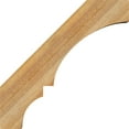 thumbnail image 3 of Ekena Millwork 4"W x 20"D x 20"H Balboa Rough Sawn Knee Brace, Western Red Cedar, 3 of 13