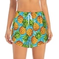 thumbnail image 2 of Fotbe Pineapple Womens High Waist Running Shorts Athletic Workout Quick Dry Shorts for Women with Pockets Gym Yoga Summer Shorts-X-Large, 2 of 9