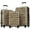 Brown Leopard, variant on Hardside Luggage Hardshell Luggage Sets 3 pcs Spinner Suitcase with TSA Lock Lightweight-20"+24"+28" Luggages,Hardside Suitcase