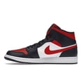 thumbnail image 2 of Jordan Men's 1 Mid White Black Red (2022) Basketball Shoes, from StockX, 2 of 5