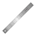 thumbnail image 1 of S SERENABLE Measuring Ruler with Hanging Hole Drawing Rule for Workshop Office Notebooks 30.5x3.2cm, 1 of 9