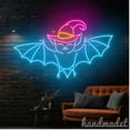 thumbnail image 2 of Handmadetneonsign Halloween Bat Neon Sign, Halloween Led light, Bat Wall Art Decor, Halloween Decor 68281, 2 of 5