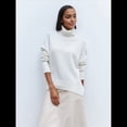 thumbnail image 4 of Suéter de Punto Grueso para Mujer, Jersey de Larga Cálido de Invierno, Top Informal. Talla Única, 4 of 9