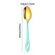 thumbnail image 2 of Cucharas de sopa Cuchara de postre hueca de acero inoxidable Cuchara para mezclar, 2 of 8