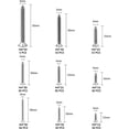 thumbnail image 2 of Vis, 270 Pcs Vis d'Expansion, Vis Auto-Taraudeuses Tête de Poêle M3M4M5M6 pour Ensemble de Vis Anti-Rouille en Acier Inoxydable 304 pour Menuiserie, 2 of 5