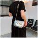 thumbnail image 4 of Bolsa De Hombro Bolsa de hombro para mujer Bolsa bandolera de cuero PU Bolsa bandolera elegante con cadena (Plata) Sywqhk Para Estrenar, 4 of 7