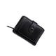 thumbnail image 5 of Qarigey Cartera de cuero plegable para fiestas, citas, cambio de dinero portátil, monedero de viaje, portatarjetas de compras, bolsa de Negro 2piezas, 5 of 6