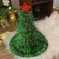 thumbnail image 2 of Christmas Hat, Santa Hat With Glitter Fringe For Adults Kids Holiday Party Photo,Size:One Size, 2 of 6