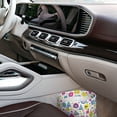 thumbnail image 7 of Kdxio Doodle Fruits Car Trash Can Garbage Car Accessories Trash Can Car Waste Bin for for Driver and Passenger Any Vehicle, 7 of 7