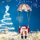 thumbnail image 2 of De Papá Noel, Paracaídas Eléctrico De Papá Noel, Decoración Colgante De Salto Mortal, Colgante De Navidad Para Interior O Exterior Sweethay HA039168-00, 2 of 6