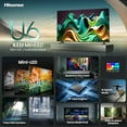 thumbnail image 3 of Hisense 55-Inch Class U6 Series Mini-LED ULED 4K UHD Google Smart TV (55U6N) - QLED Quantum Dot Color, Dolby Vision, Full Array Local Dimming, Game Mode Plus, 3 of 21