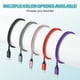 thumbnail image 5 of Cable de Carga USB Tipo C Uxcell, Cable de Carga Trenzado Tipo-C a USB A, Cable de Transferencia de Datos Rojo 3.28 ft 1, 5 of 6