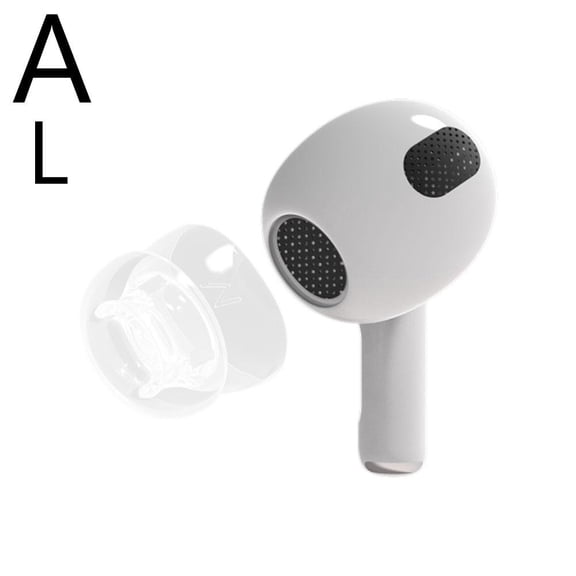 Replacement Ear Caps For AirPods 4 Anti-slip Noise Reduction Eartipsa W9C8