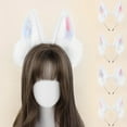 thumbnail image 3 of Realistic Ear Hairband Bendable Plush Ear Hairhoop For Theme Event, 3 of 18