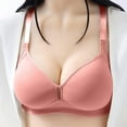 thumbnail image 1 of Abcnature Full Coverage Bras for Women Back Buckle Embroidery Thin Style Ventilate Plus Size Bras without Steel Rim, 1 of 5